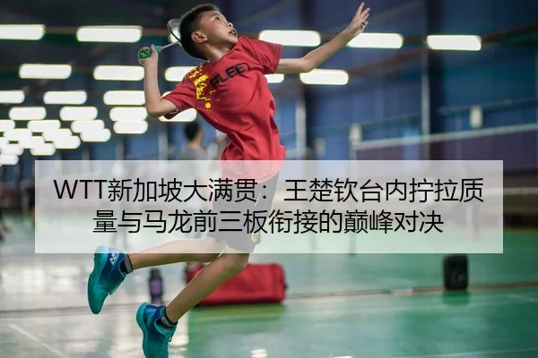 WTT新加坡大满贯：王楚钦台内拧拉质量与马龙前三板衔接的巅峰对决