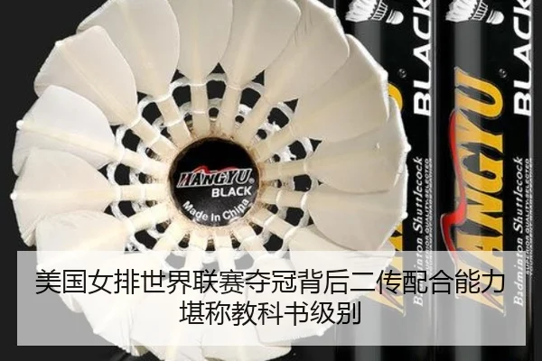 美国女排世界联赛夺冠背后二传配合能力堪称教科书级别